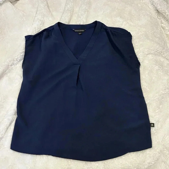 Banana Republic‎ Women’s Blue Casual Office Blouse Bundle of 2 Size Small - Picture 8 of 9
